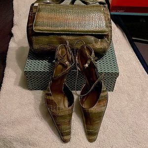 J. Renee Shoes and matching purse
